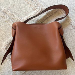 Acne Studios Midi Musubi Leather Bag - Almond Brown EUC